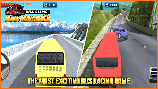 Hill Climb Bus Racing - Bus Driving Simulator 3D screenshot