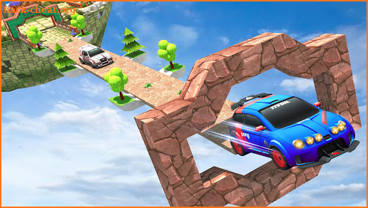 Hill Climb Mountain GT Racing: Mega Ramp Car Stunt screenshot