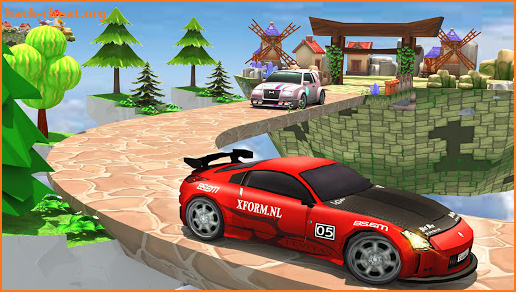 Hill Climb Mountain GT Racing: Mega Ramp Car Stunt screenshot