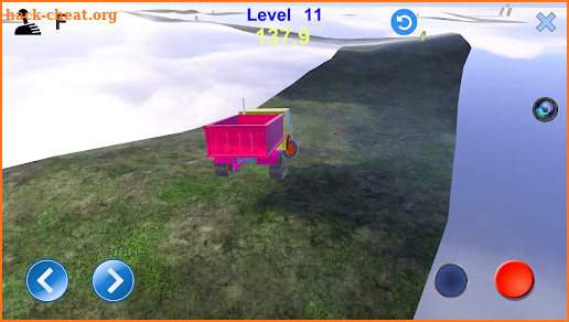 Hill climb truck. Racing car 2 screenshot