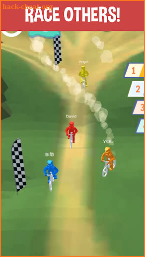 Hill Down Race screenshot