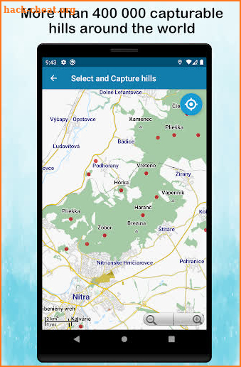 Hill Hunter GPS screenshot