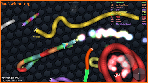 Hill Snake Racer vs Plank Worms.IO screenshot