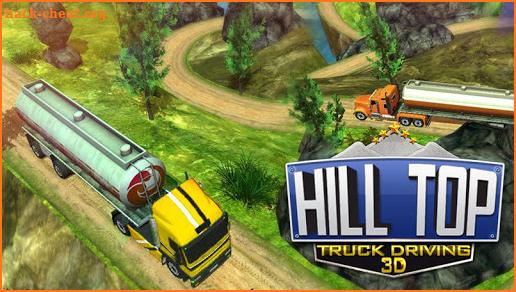 Hill Top Truck Driving 3D screenshot