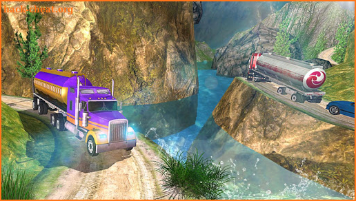 Hill Top Truck Driving 3D screenshot