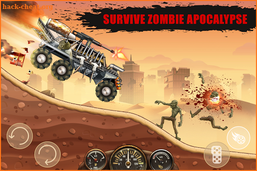 Hill Zombie Racing - Earn To Climb screenshot