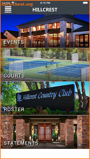 Hillcrest Country Club screenshot