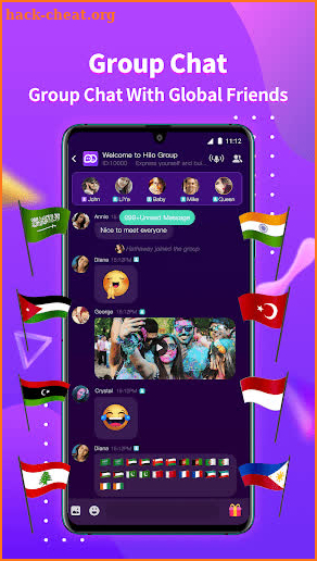 Hilo-Group Chat&Video Connect screenshot