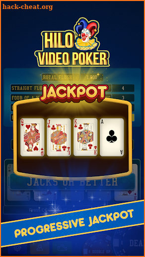 Hilo Video Poker screenshot