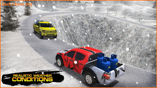 Hilux Offroad Pickup Truck Driving Simulator 3D screenshot