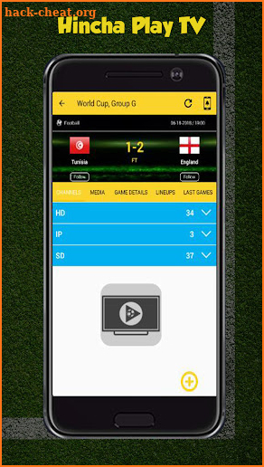 Hincha Play Futbol TV Guide screenshot