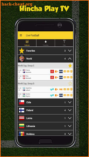 Hincha Play Futbol TV Guide screenshot