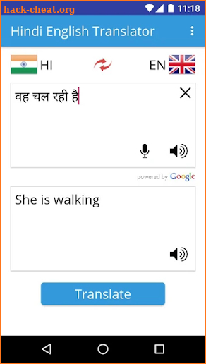 Hindi English Translator screenshot