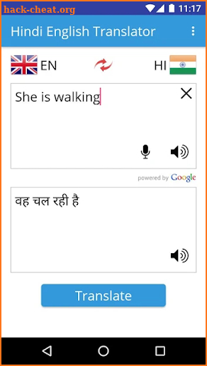 Hindi English Translator screenshot