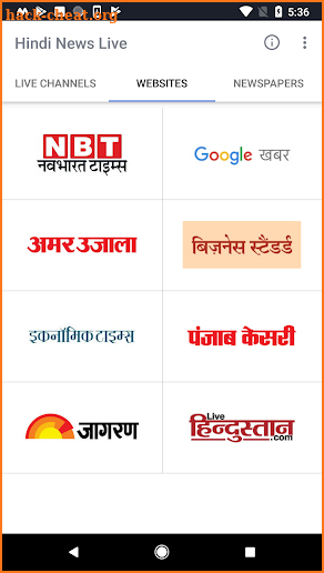 Hindi LIVE News & newspapers - Aaj Tak, IndiaTV screenshot