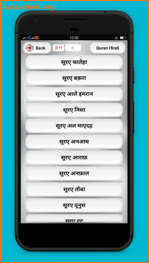 Hindi Quran Translations पवित्र कुरान हिंदी अनुवाद screenshot