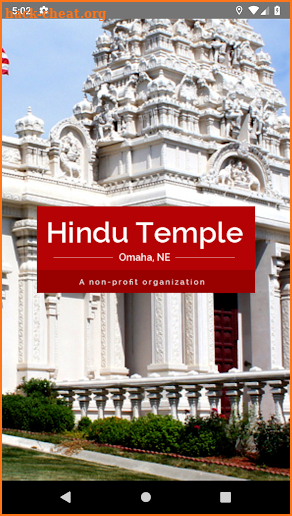 Hindu Temple of Omaha Nebraska screenshot