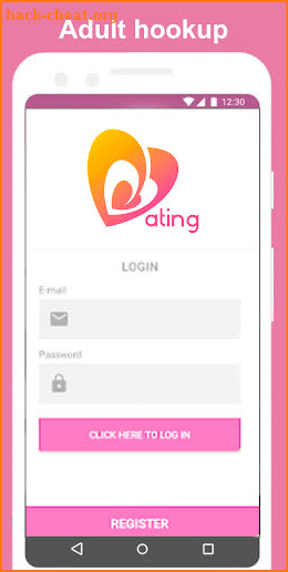 Hinge & Tinder hookup app screenshot