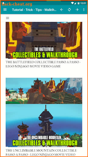Hint Lego Ninjago Tournament Adventure - Complete screenshot