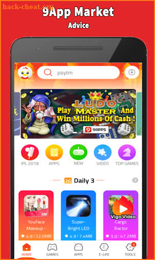 Hints For 9app Mobile Market screenshot