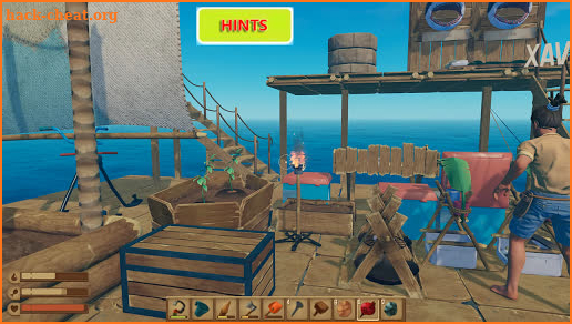 Hints For Raft Survival Game screenshot