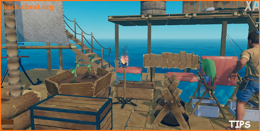 Hints For Raft Survival Simulator Game screenshot