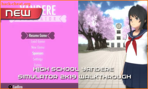Hints For Yandere School Simulator screenshot