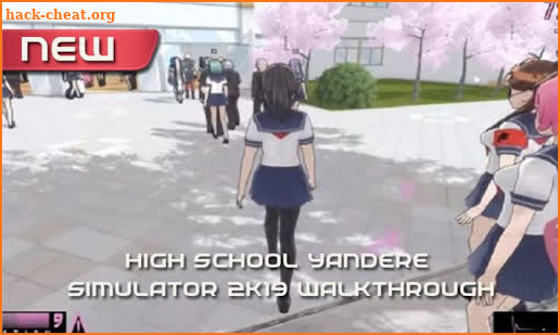 Hints: Sakura New School Simulator 2020 screenshot