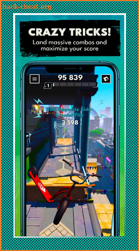 Hints Scooter Touchgrind 3D Extreme screenshot