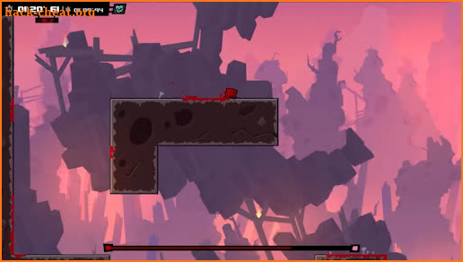 Hints : Super Meat Boy Forever Game screenshot