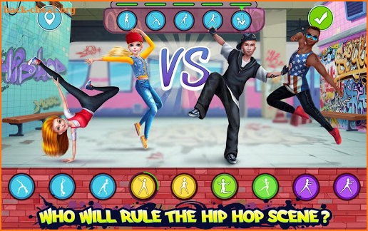 Hip Hop Battle - Girls vs. Boys Dance Clash screenshot