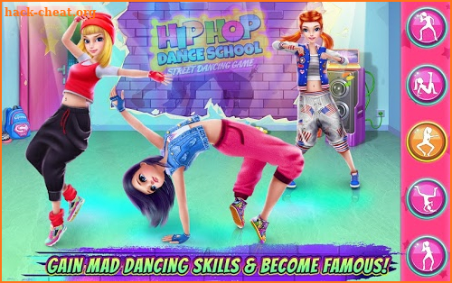 Hip Hop Dance School Game screenshot