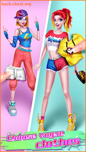 Hip Hop Dressup - Fashion Girls Game screenshot