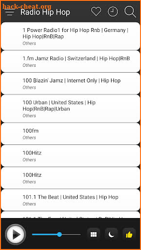 Hip Hop Radio Station Online - Hip Hop FM AM Music screenshot