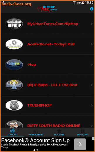 Hip Hop Radio Stations screenshot
