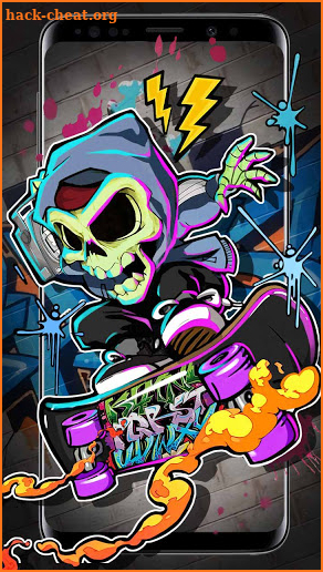 Hip Hop Skull Live Wallpaper Themes screenshot