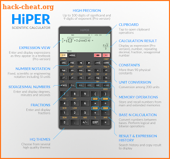 HiPER Calc Pro screenshot