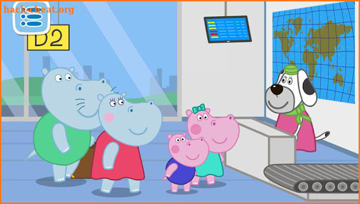 Hippo at the Airport: Adventure screenshot