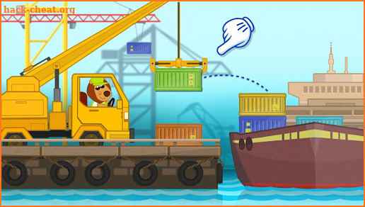 Hippo builder. Building machines screenshot