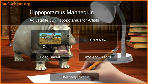 Hippopotamus Mannequin screenshot