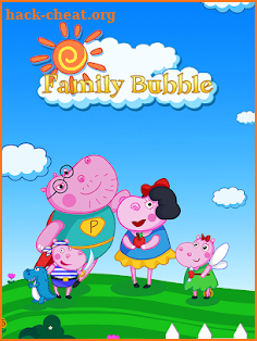 Hippo's Familly Bubble screenshot