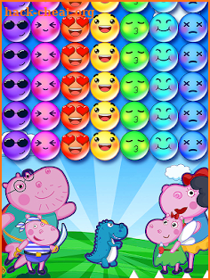 Hippo's Familly Bubble screenshot