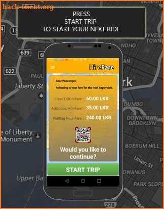 HireFare – Free Taxi Meter screenshot