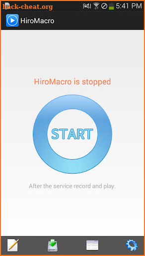 HiroMacro Auto-Touch Macro screenshot