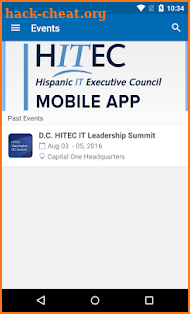 Hispanic IT Executive Council screenshot