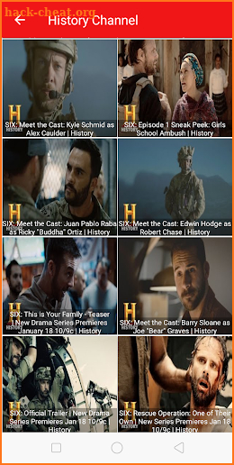 History Channel : Watch History Episodes screenshot
