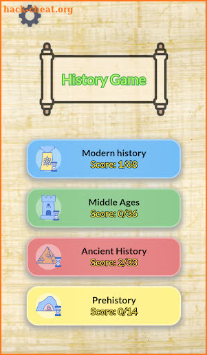 History Game screenshot
