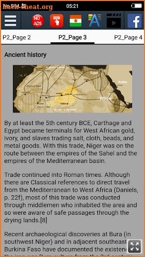 History of Niger screenshot