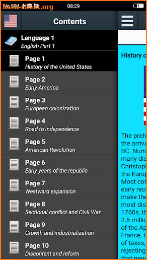 History of the United States of America screenshot