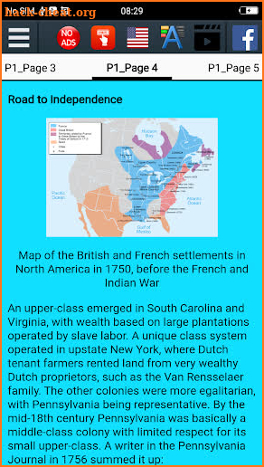 History of the United States of America screenshot